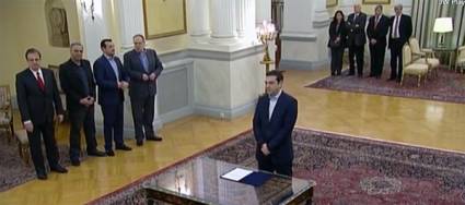 Alexis Tsipras, nuevo primer ministro de Grecia