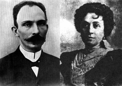 José Martí y Carmen Zayas Bazán