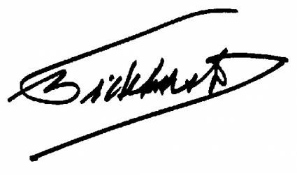 Firma de Fidel Castro