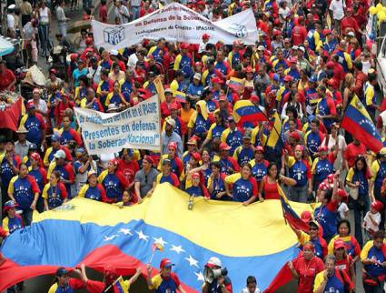 Los venezolanos, dispuestos a defender su soberanía nacional