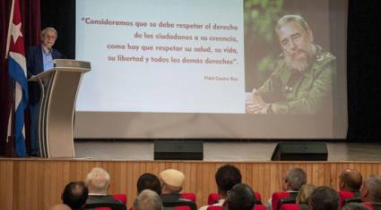 Recuerdan aniversario 25 de encuentro de Fidel con líderes religiosos