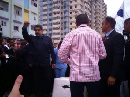 Nicolás Maduro llegó a Panamá y visitó El Chorrillo 