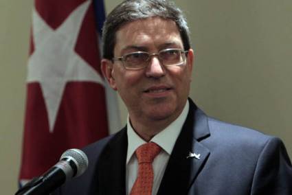 Rueda de prensa del canciller cubano Bruno Rodríguez