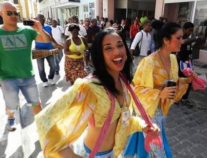 Folclor por las calles de Camagüey