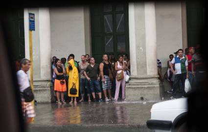 En fotos las fuertes lluvias que azotaron La Habana este miércoles