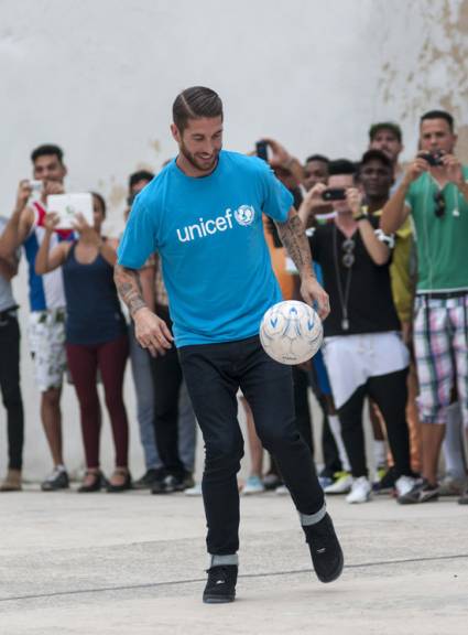 ¡Golazo de Sergio Ramos en La Habana!