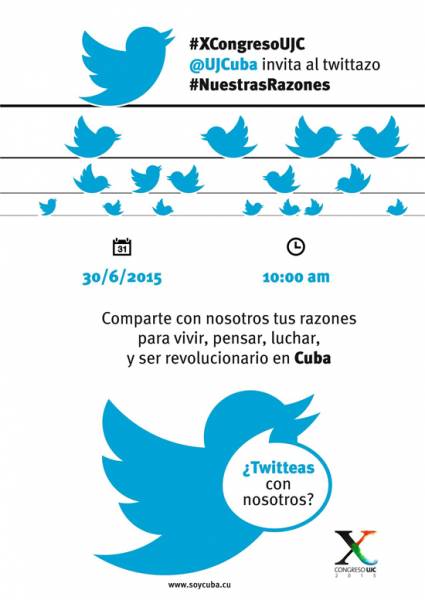 Hoy, un twittazo por Cuba y sus jóvenes