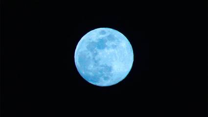 Luna azul
