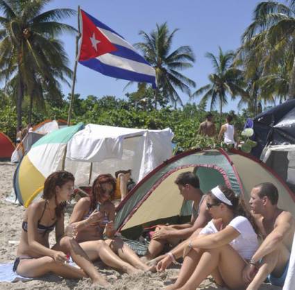 Carnaval de playa y sol