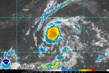 Tormenta Danny 2015