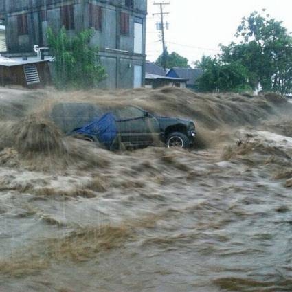 La devastación es enorme.