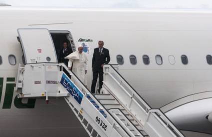 Llegada del Papa Francisco a La Habana, Cuba