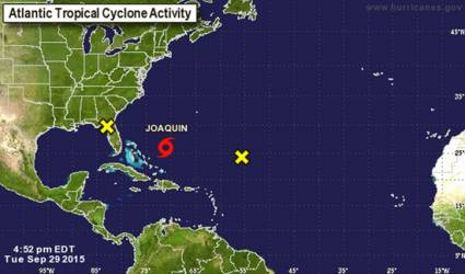 Tormenta tropical Joaquín se acerca a categoría de huracán