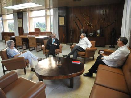 Recibió Raúl al Canciller de Argentina