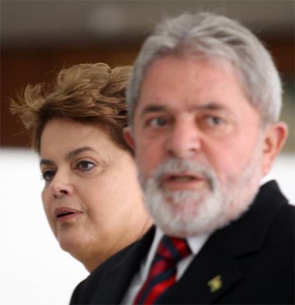 Dilma y Lula