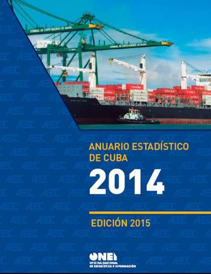 Anuario Estadístico de Cuba 2014