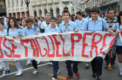 Estudiantes de la Enseñanza Media