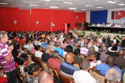 Asamblea Provincial de Balance del PCC en Artemisa