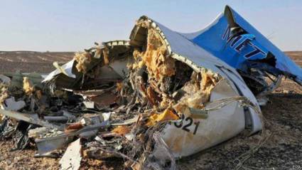 Accidente de avión ruso en Egipto