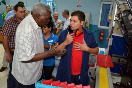 Visita de Esteban Lazo Hernández