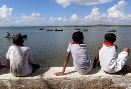 Los niños y su amor por el mar