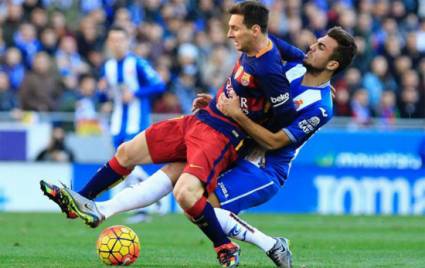 Barcelona empata con el Espanyol