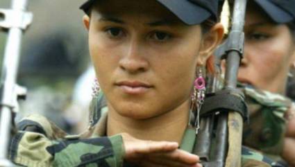 Guerrilleras de las FARC-EP