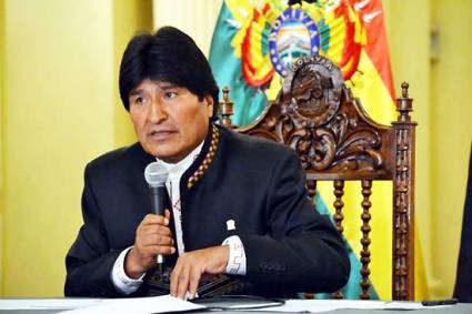 Anuncia Evo Morales millonario plan de inversiones hasta 2020