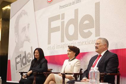 Presentación de libro sobre Fidel Castro en México