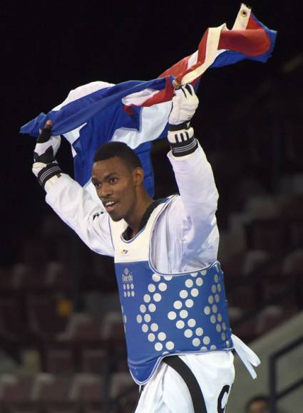 Taekwondoca cubano Rafael Alba 