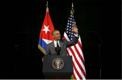 Discurso de Barack Obama en el Gran Teatro de La Habana