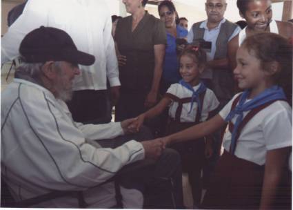 Cuando los niños llaman a Fidel