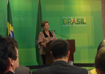 Presidenta de Brasil Dilma Rousseff 