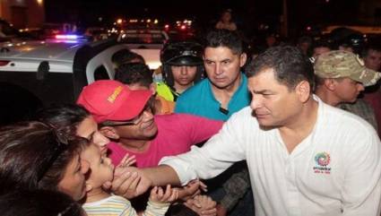 Agradece Ecuador apoyo internacional tras sismo
