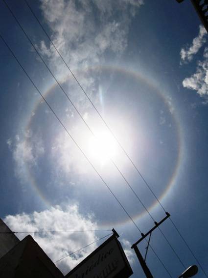 Halo solar para curiosos