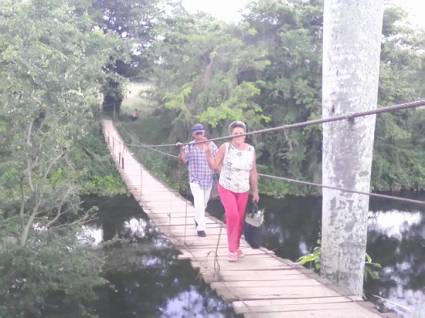 Puente colgante