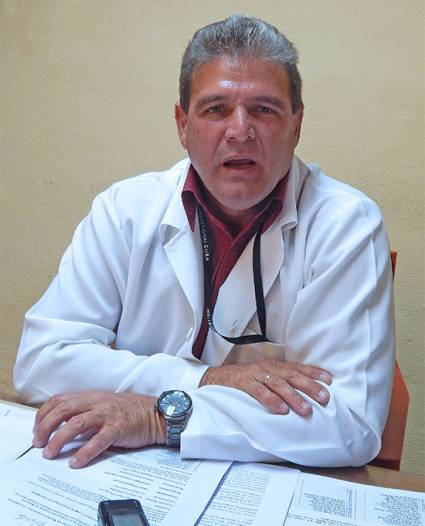 El Doctor Jorge Pavel Pino Rivero