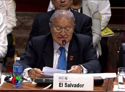 Salvador Sánchez Cerén, presidente de El Salvador