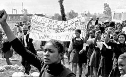 Manifestación de Soweto