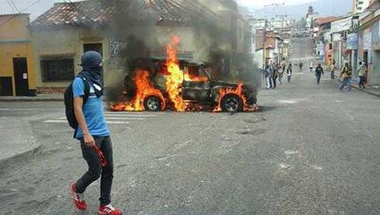 Actos violentos en Táchira 