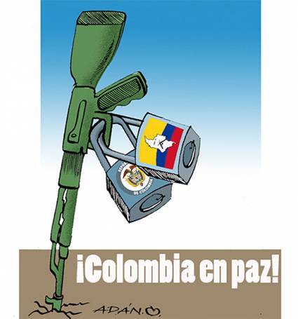 ¡Colombia en paz!