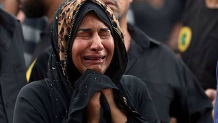 Este no es el rostro de una mujer, sino de un pueblo entero que no cesa de sufrir