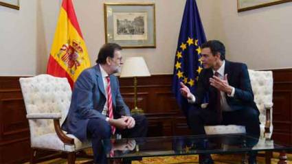 Mariano Rajoy y Pedro Sánchez