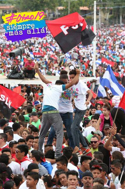 Así celebró Nicaragua el 19 de Julio