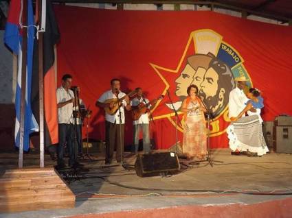 Talento artístico local participa en el homenaje por el aniversario 38 de la Proclamación de Isla de la Juventud