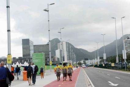 Voluntarios en Río De Janeiro