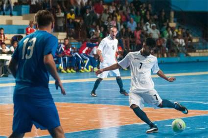 La selección cubana de fútsal regresa mañana. 