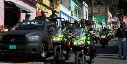 La policía motorizada se ubicará en las zonas más peligrosas de la capital