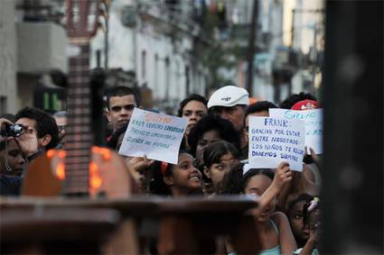 Gira por los barrios del trovador Silvio Rodríguez