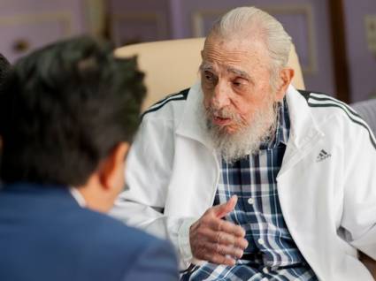 Recibió este jueves el Comandante en Jefe Fidel Castro Ruz al Excelentísimo Señor Shinzo Abe